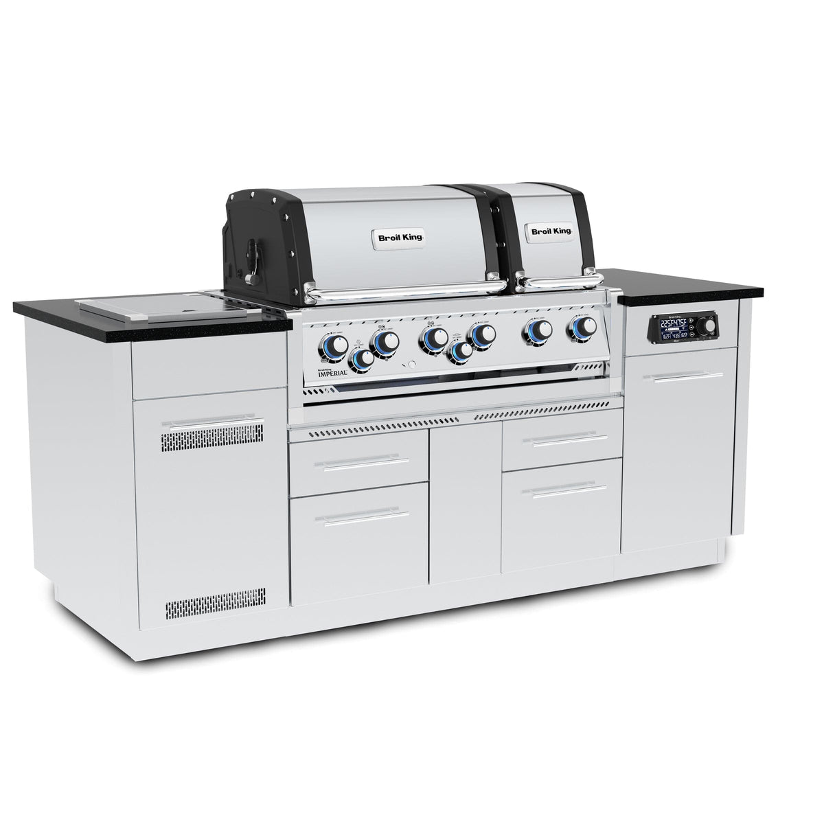 Broil King Islands Broil King Imperial QS 690i 6-Burner Gas Grill Island / 699884, 699887