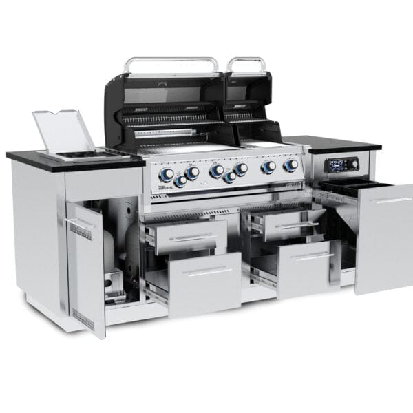 Broil King Islands Broil King Imperial QS 690i 6-Burner Gas Grill Island / 699884, 699887