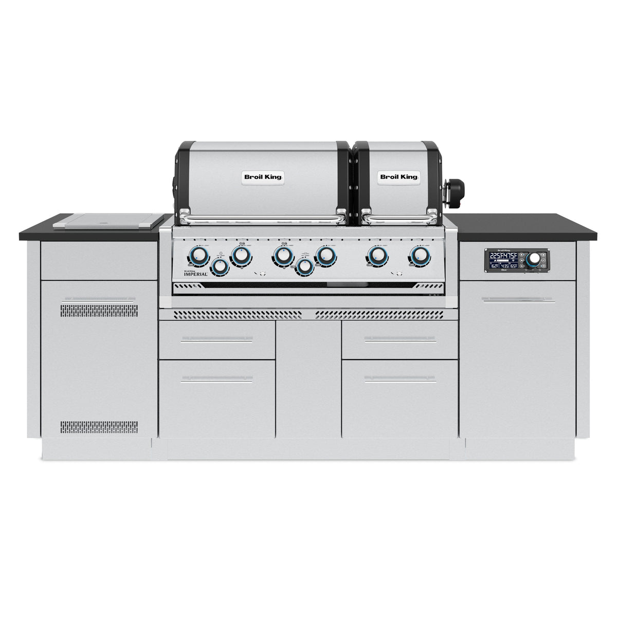 Broil King Islands Liquid Propane Broil King Imperial QS 690i 6-Burner Gas Grill Island / 699884, 699887