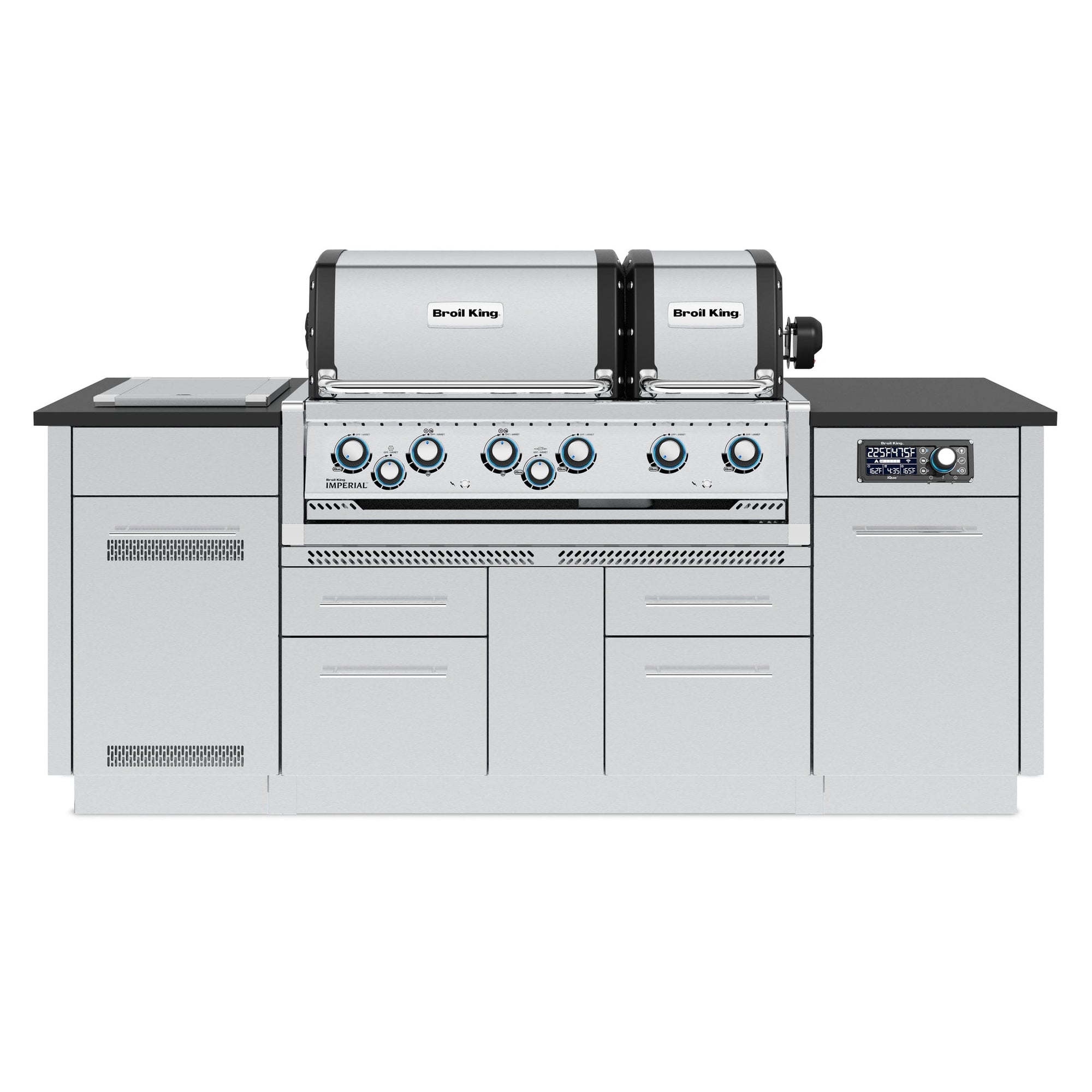 Broil King Islands Liquid Propane Broil King Imperial QS 690i 6-Burner Gas Grill Island / 699884, 699887