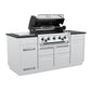 Broil King Islands Broil King Imperial S 590i 6-Burner Gas Grill Island / 896844, 896847