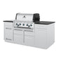 Broil King Islands Broil King Imperial S 590i 6-Burner Gas Grill Island / 896844, 896847
