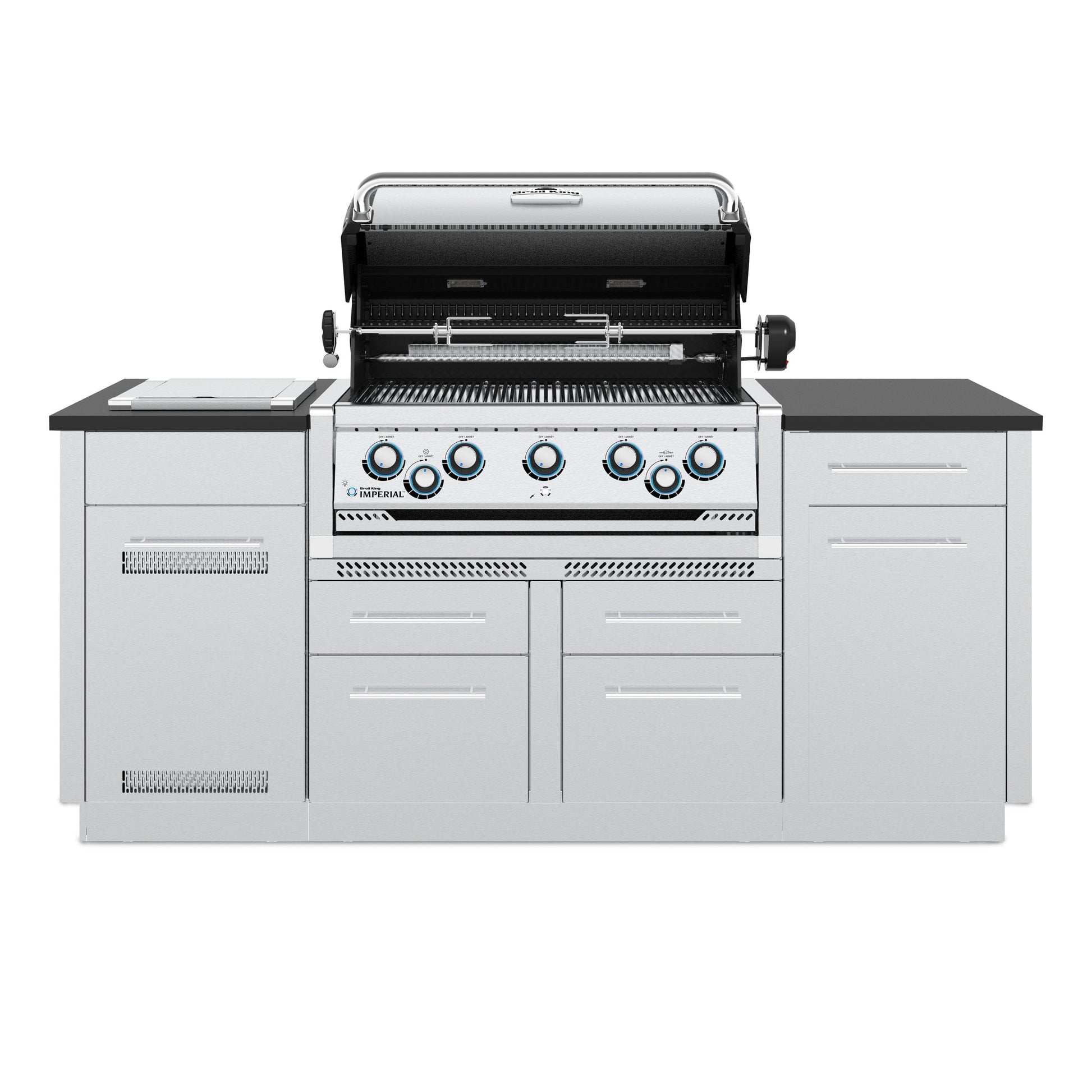 Broil King Islands Broil King Imperial S 590i 6-Burner Gas Grill Island / 896844, 896847