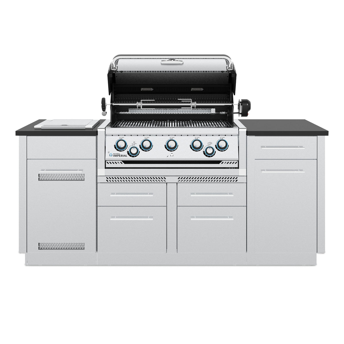Broil King Islands Broil King Imperial S 590i 6-Burner Gas Grill Island / 896844, 896847
