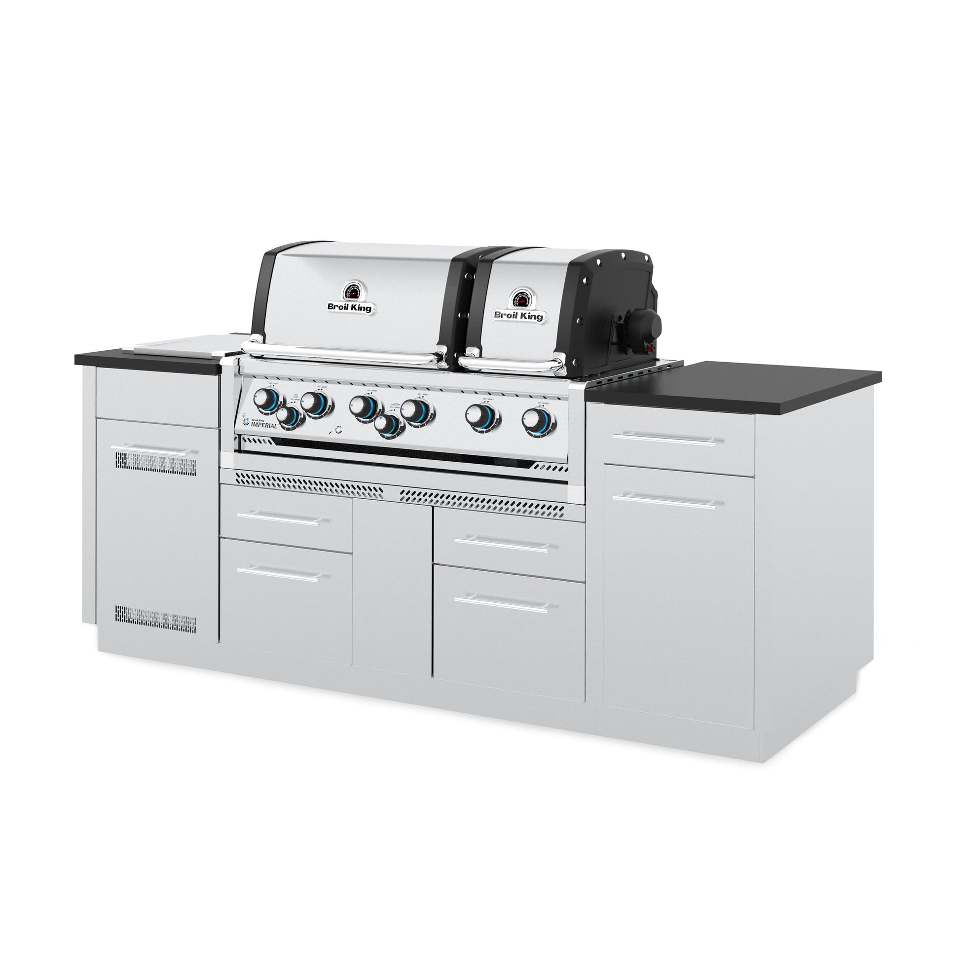 Broil King Islands Broil King Imperial S 690i 6-Burner Gas Grill Island / 897844, 897847