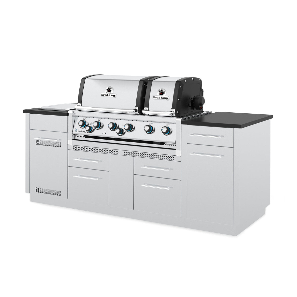 Broil King Islands Broil King Imperial S 690i 6-Burner Gas Grill Island / 897844, 897847