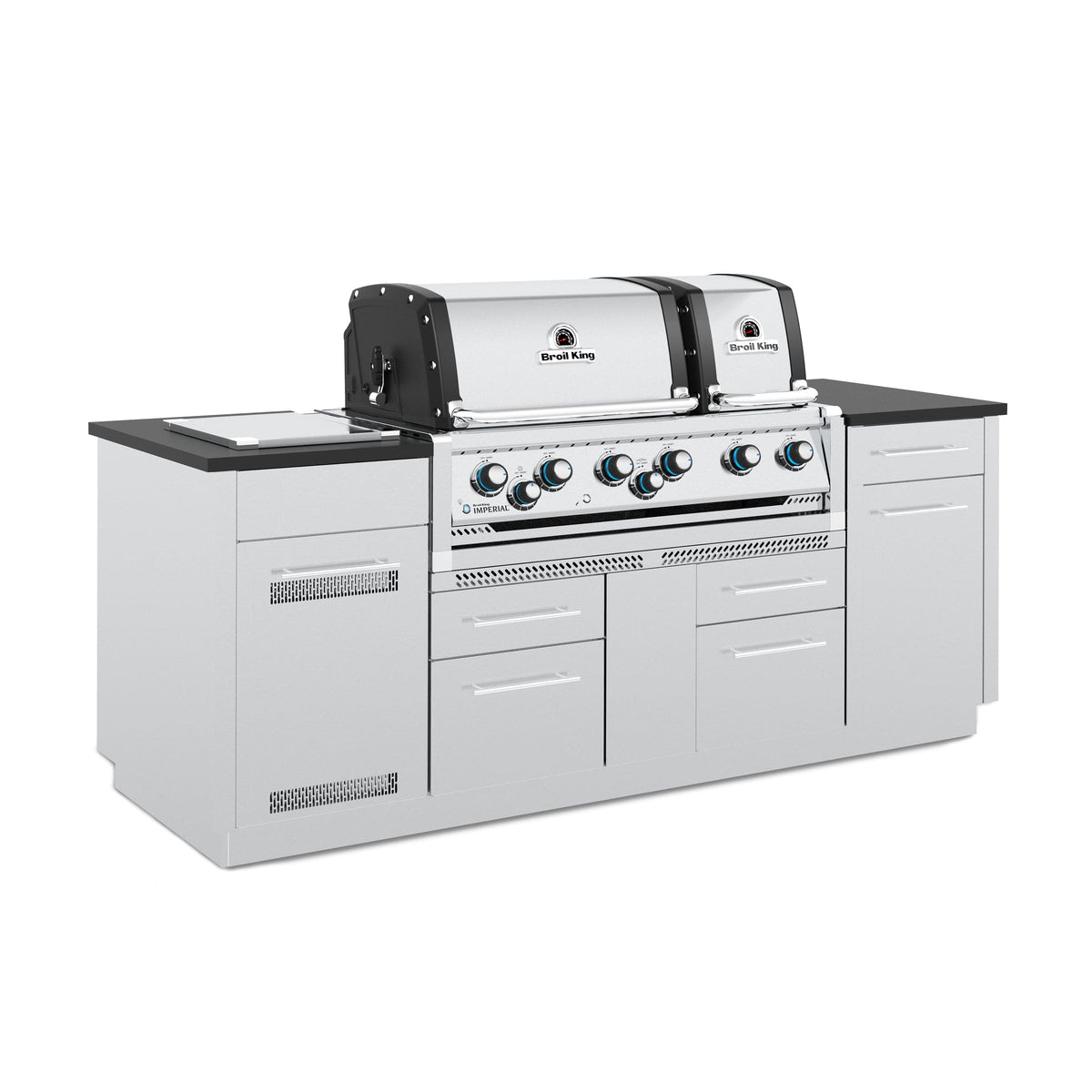 Broil King Islands Broil King Imperial S 690i 6-Burner Gas Grill Island / 897844, 897847