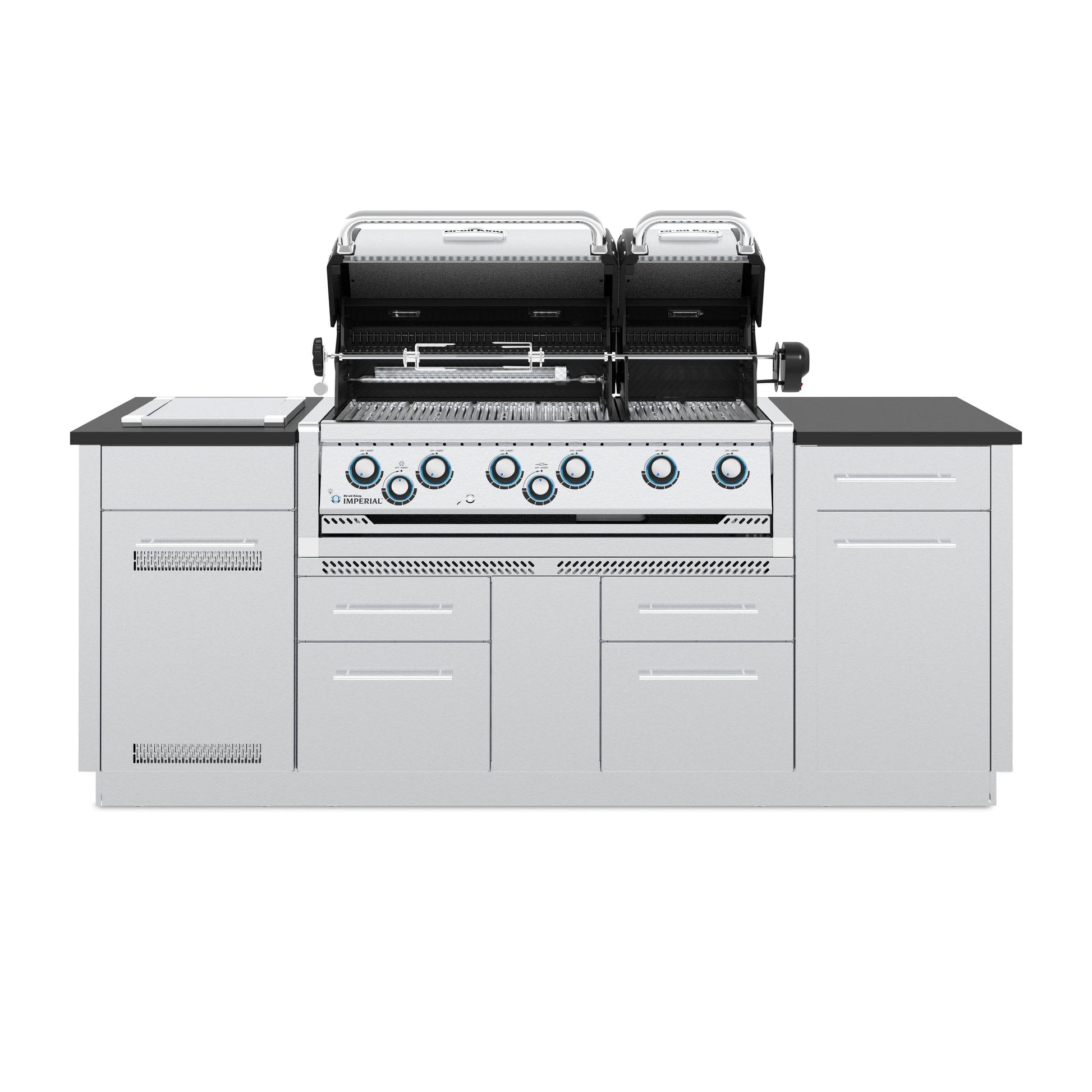 Broil King Islands Broil King Imperial S 690i 6-Burner Gas Grill Island / 897844, 897847