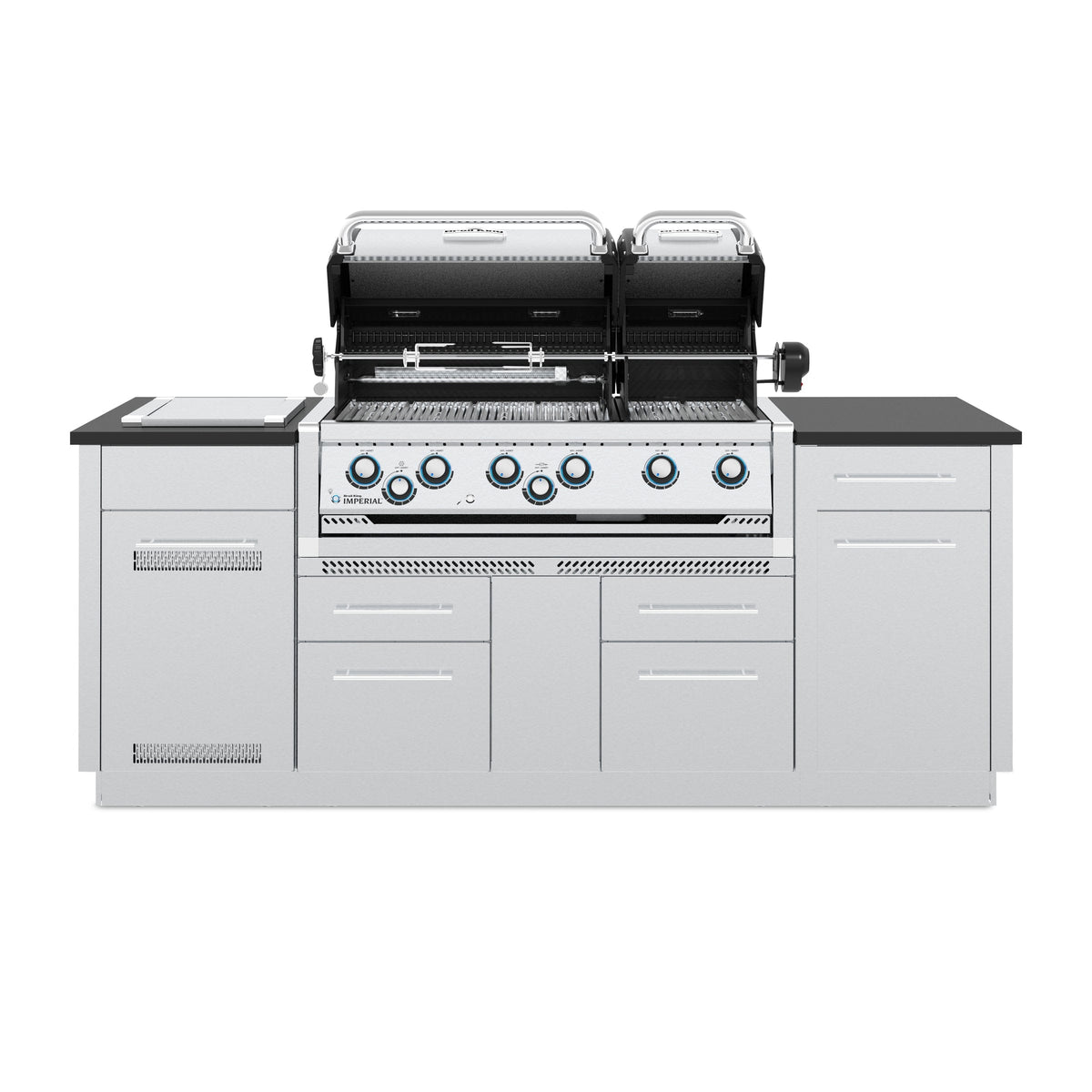 Broil King Islands Broil King Imperial S 690i 6-Burner Gas Grill Island / 897844, 897847