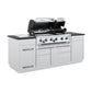 Broil King Islands Broil King Imperial S 690i 6-Burner Gas Grill Island / 897844, 897847