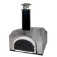Chicago Brick Oven Pizza Ovens Stainless Steel Chicago Brick Oven Wood Fired Pizza Oven / CBO-500 Countertop / 27" X 22" Cooking Surface / CBO-O-CT-500