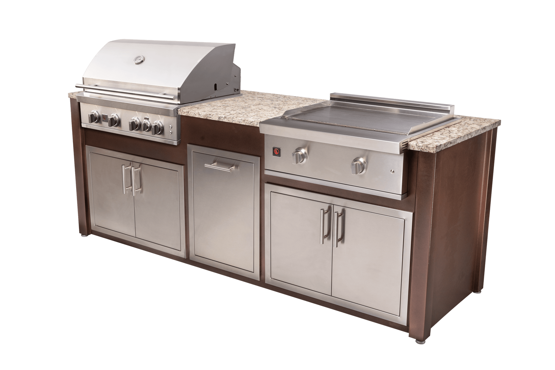 Complete Outdoor Kitchens Islands Complete Outdoor Kitchen Islands COKI 2.0 Peachtree Islands | COPI8-2