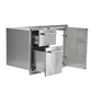 Coyote Grill Accessories Coyote 31" Access Door & Double Drawer Combo / C3-CD2DC31