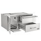 Coyote Grill Accessories Coyote 42" Access Door With Storage & Warming Drawer Combo / C3-CDWD