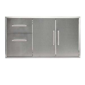 Coyote Grill Accessories Coyote 45" Double Access Doors & Access Drawer / C3-CD2DC