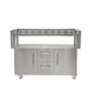 Coyote Grill Accessories Coyote Cart for 50" Hybrid or Combo Grill / C3HY50CT