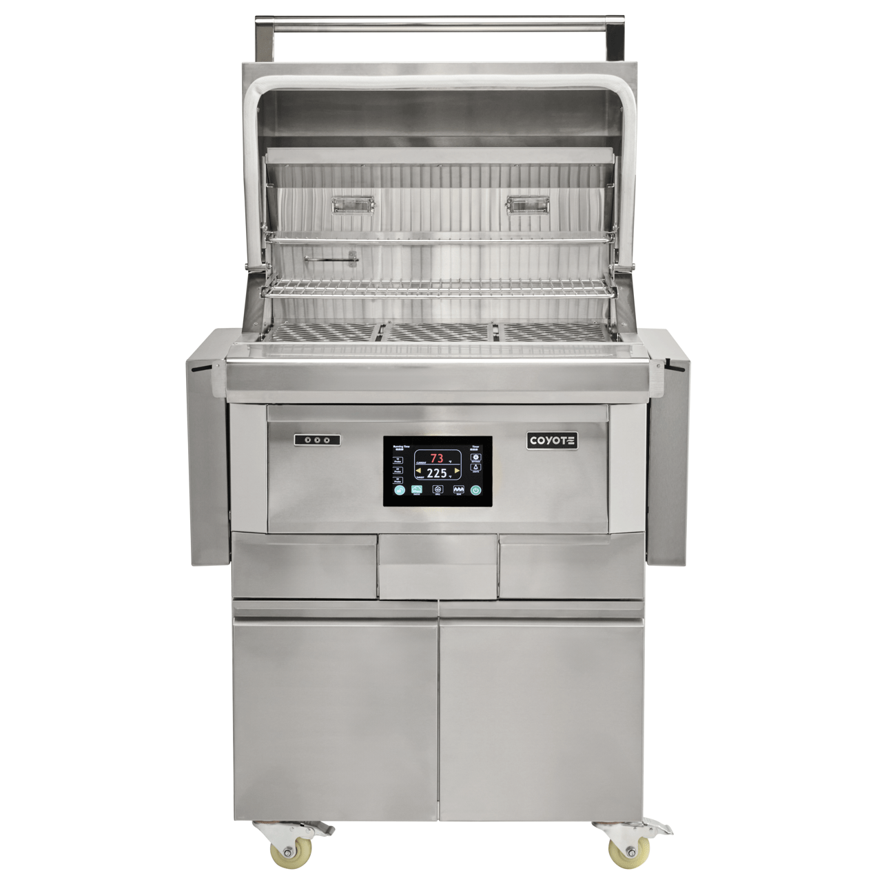 Coyote Grills Coyote 28" GEN3 Pellet Grill with Cart | C2P28-FS