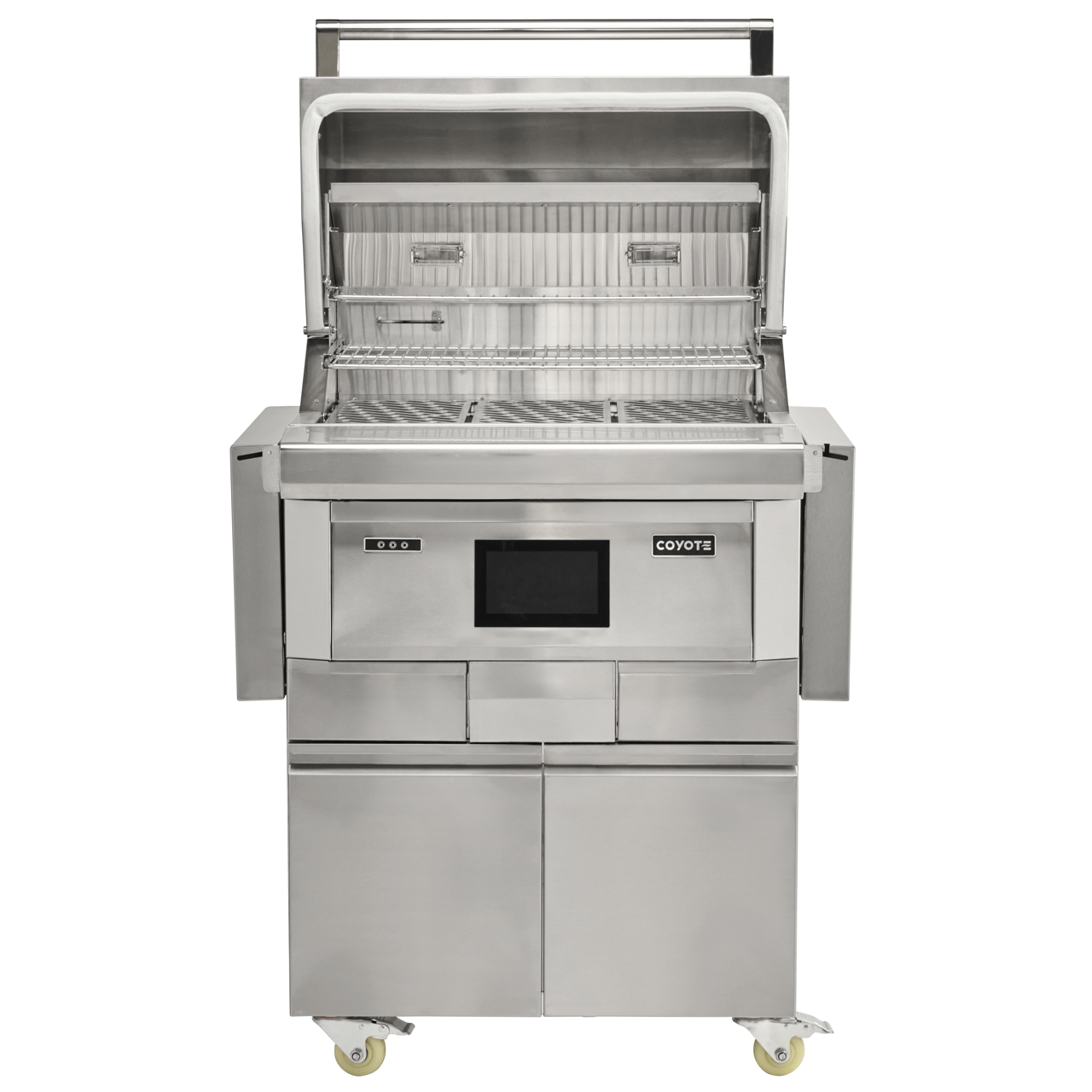 Coyote Grills Coyote 28" GEN3 Pellet Grill with Cart | C2P28-FS