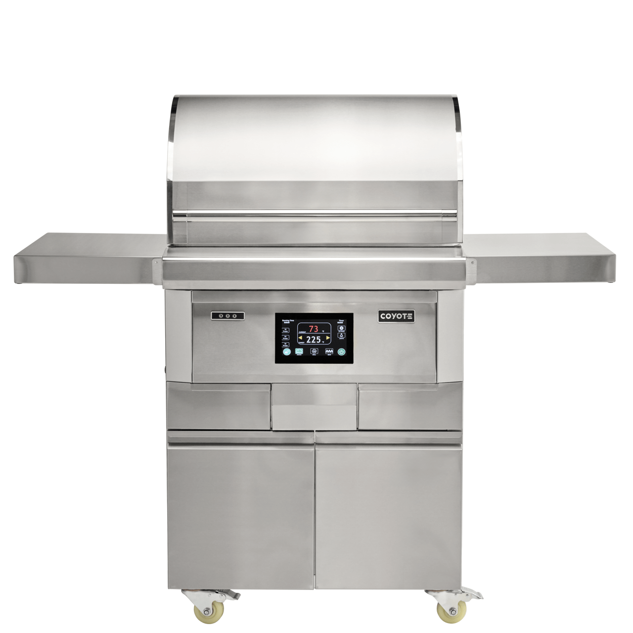 Coyote Grills Coyote 28" GEN3 Pellet Grill with Cart | C2P28-FS