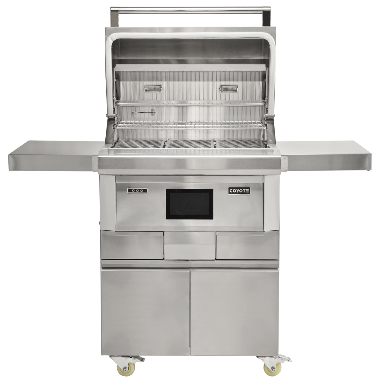 Coyote Grills Coyote 28" GEN3 Pellet Grill with Cart | C2P28-FS