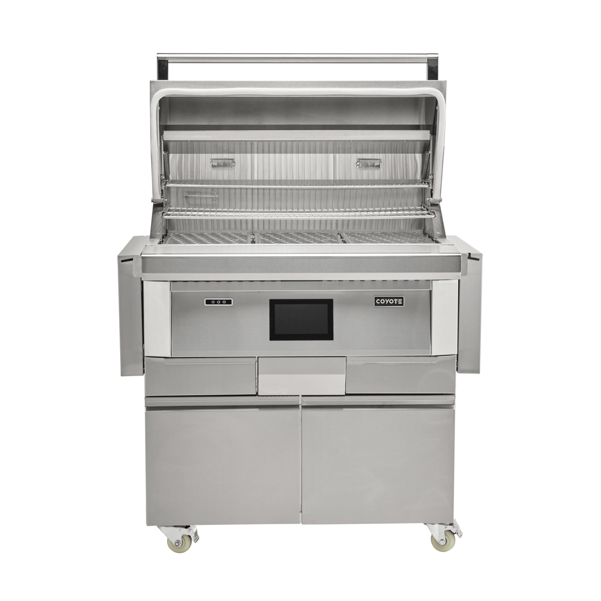 Coyote Grills Coyote 36&quot; GEN3 Pellet Grill with Cart | C2P36-FS