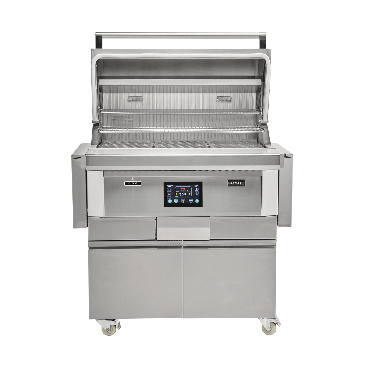 Coyote Grills Coyote 36&quot; GEN3 Pellet Grill with Cart | C2P36-FS