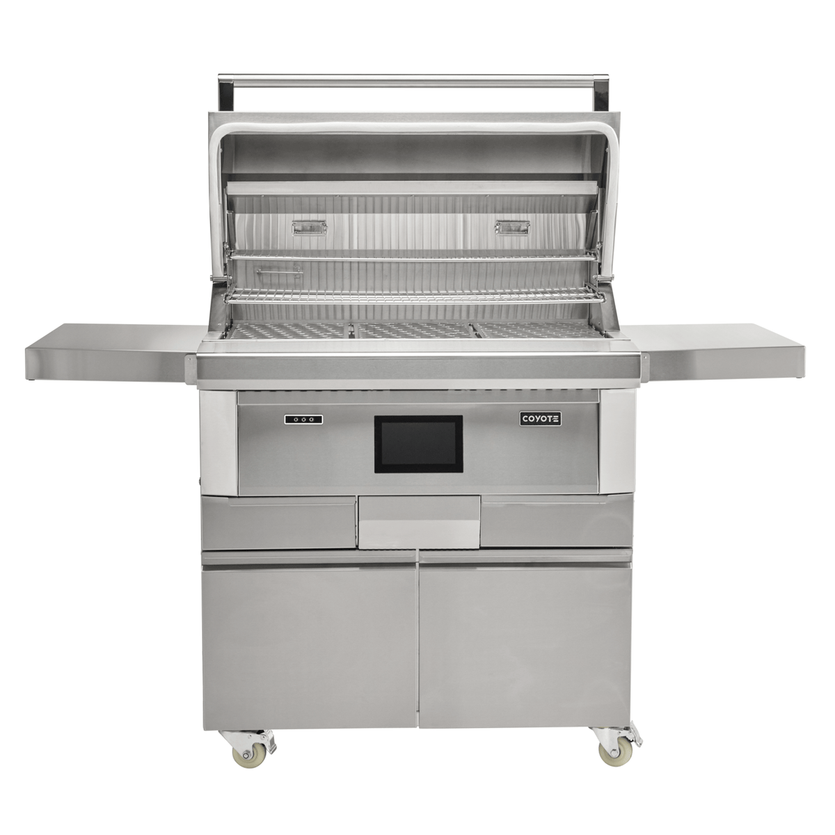 Coyote Grills Coyote 36&quot; GEN3 Pellet Grill with Cart | C2P36-FS