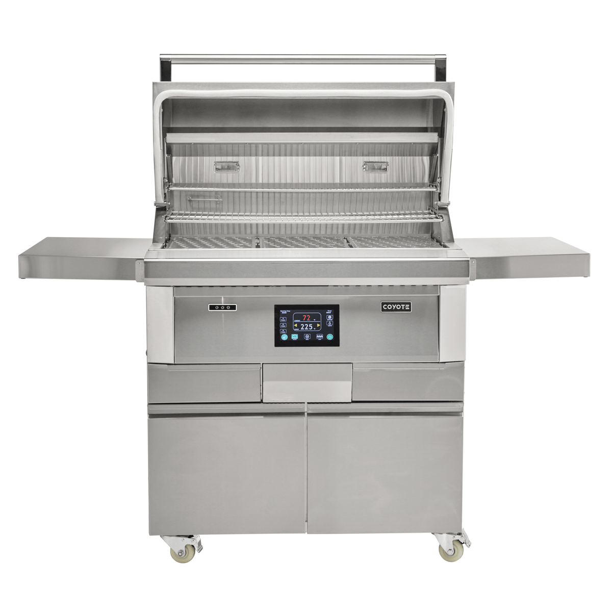 Coyote Grills Coyote 36&quot; GEN3 Pellet Grill with Cart | C2P36-FS