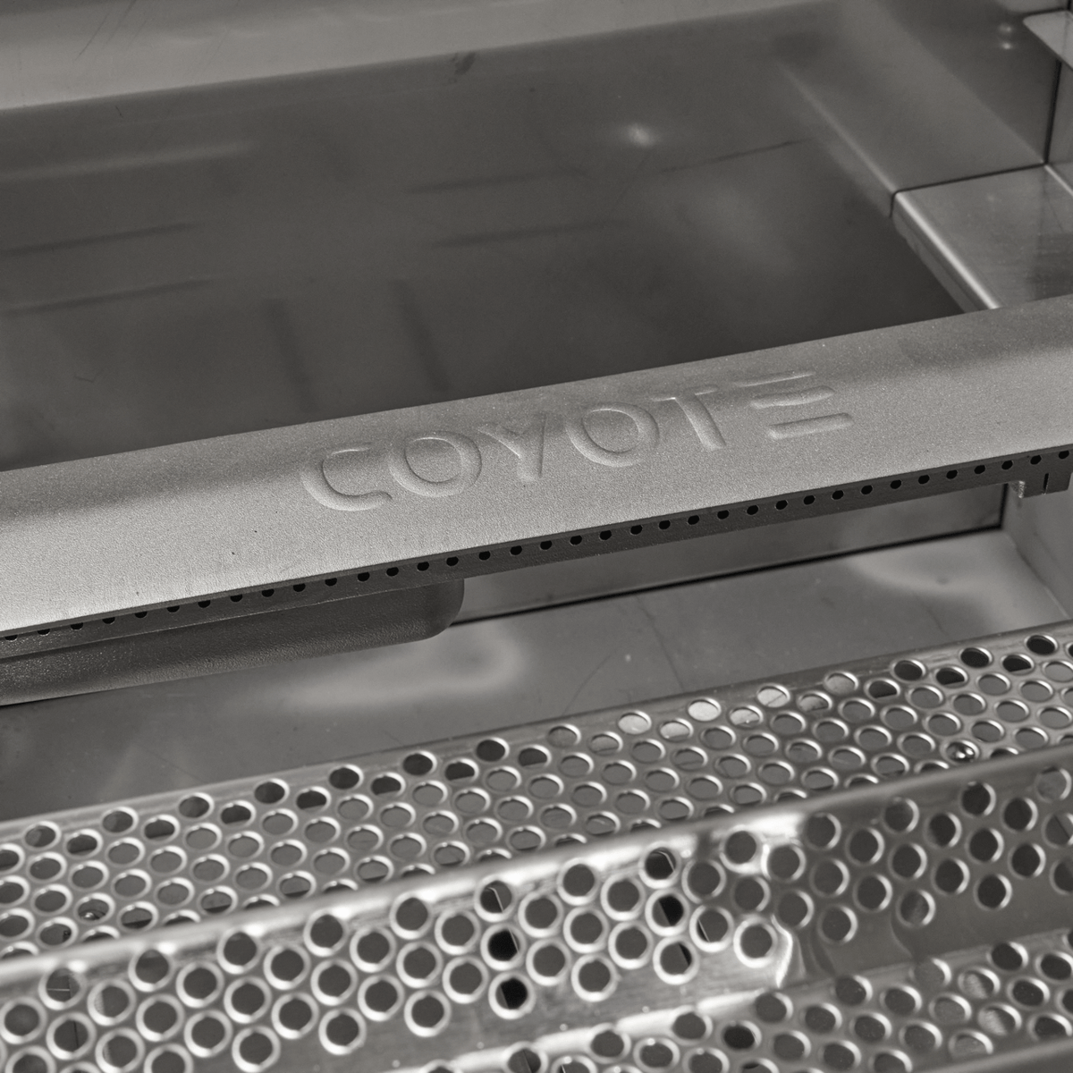 Coyote Grills Coyote 50&quot; Hybrid Gas and Charcoal Built-In Grill | Stainless Steel | C3HY50