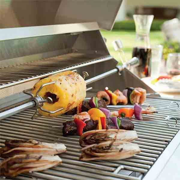 Mont Alpi Electric Rotisserie Kit / Heavy Duty, Stainless Steel / MARO