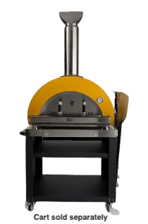 Coyote Pizza Ovens Coyote 40 Inch Duomo Wood Fired Pizza Oven / Cart Option / C1PZ40WY, C1PZ40WC, C1PZ40WMB