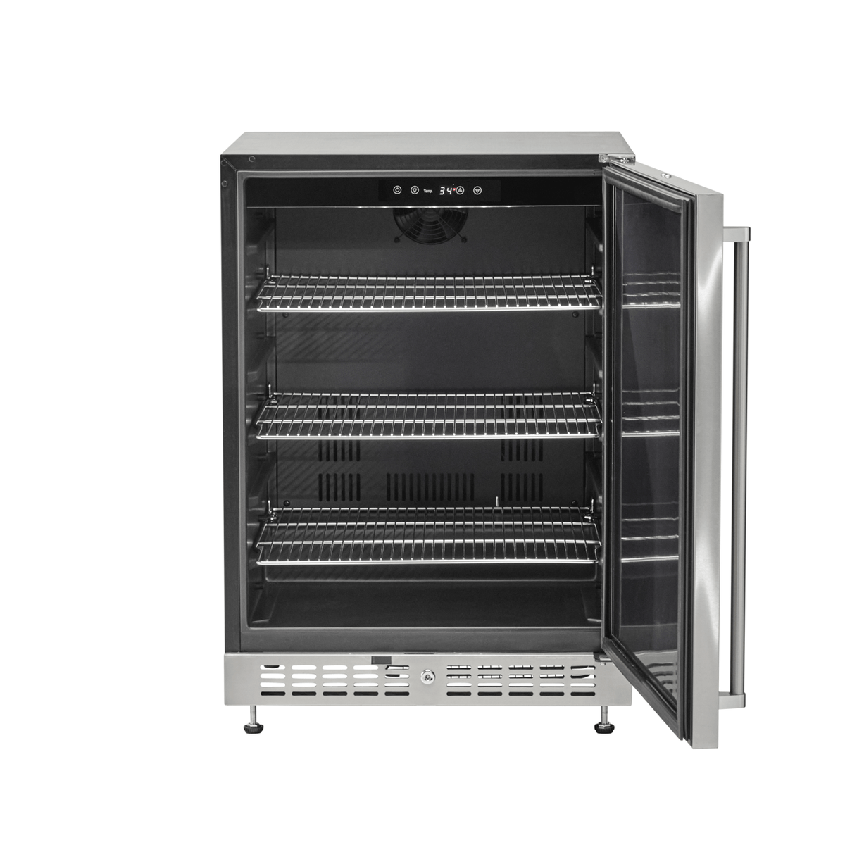Coyote Refrigeration + Cooling Coyote 24&quot; Built-In Refrigerator Reverse Hinge / C124R-S