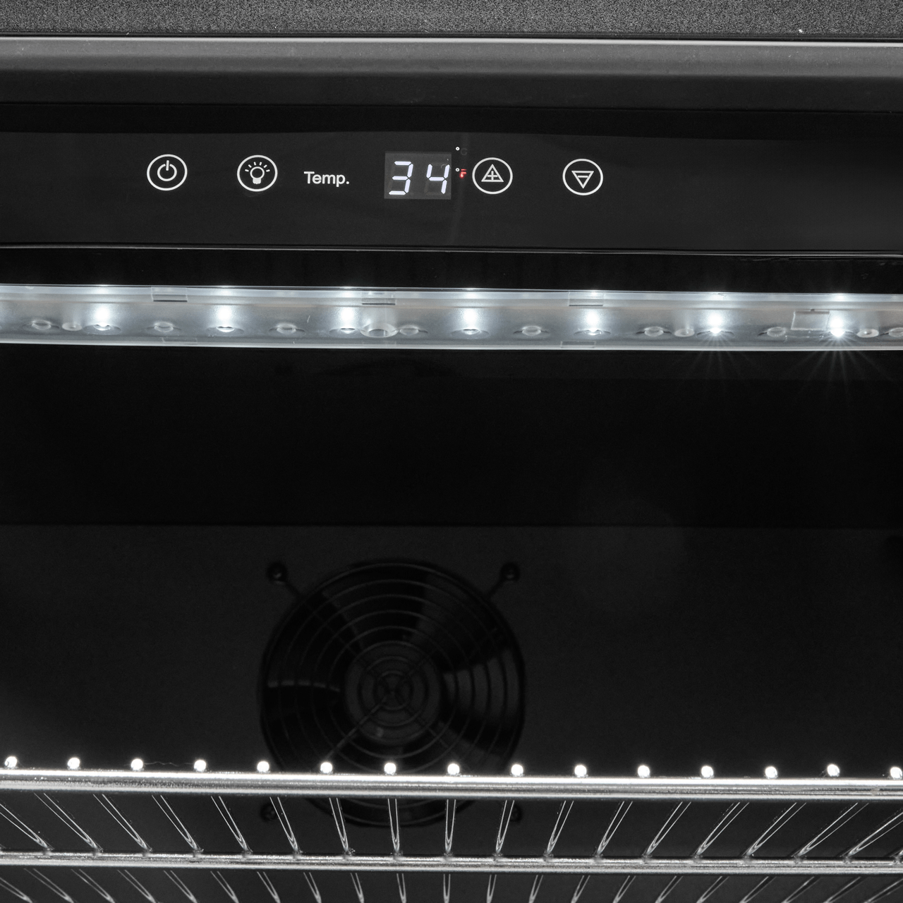 Coyote Refrigeration + Cooling Coyote 24" Built-In Refrigerator Reverse Hinge / C124R-S