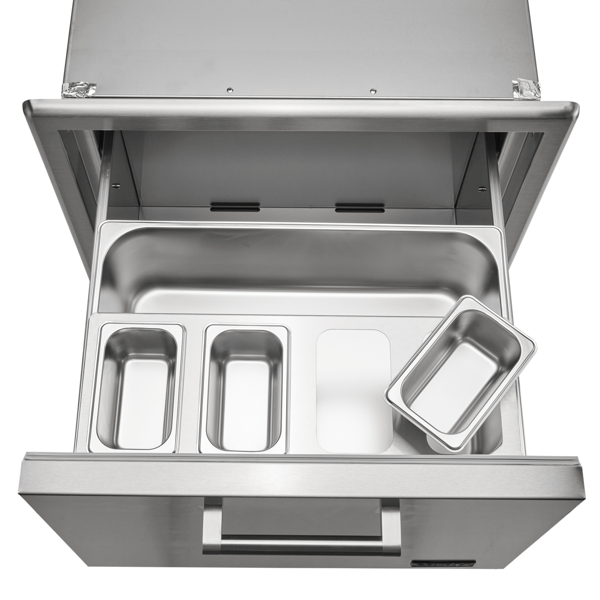 Coyote Refrigeration + Cooling Coyote 26&quot; Pull Out Ice Chest / C3-CPOC