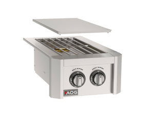 American Outdoor Grill T-Series Double Side Burner | AOG2SBT