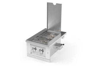 NewAge Products Platinum Dual Side Burner | Stainless Steel