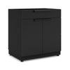 NewAge Products Classic Series - Modular 32" 2 Door with Drawer Cabinet - Matte Black