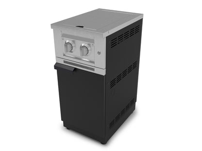 NewAge Products Platinum Dual Side Burner Cabinet | Stainless Steel