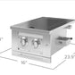 NewAge Products Platinum Dual Side Burner | Stainless Steel
