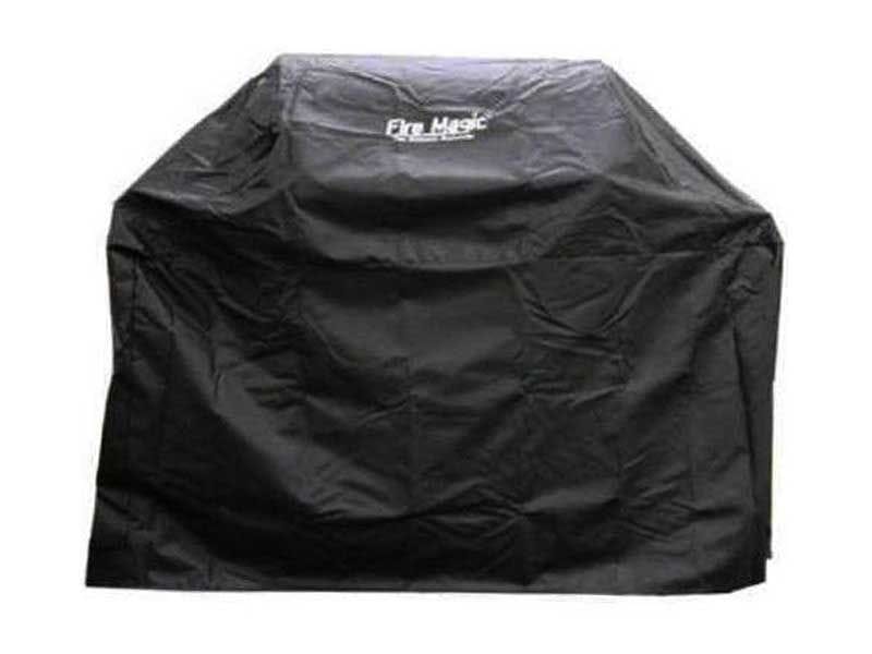 Fire Magic Aurora A660 grill cover shields your premium barbecue with durable, all-weather vinyl protection.