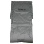 Fire Magic gray side burner cover, brand logo on top; durable fit for outdoor kitchens. Ideal accessory.