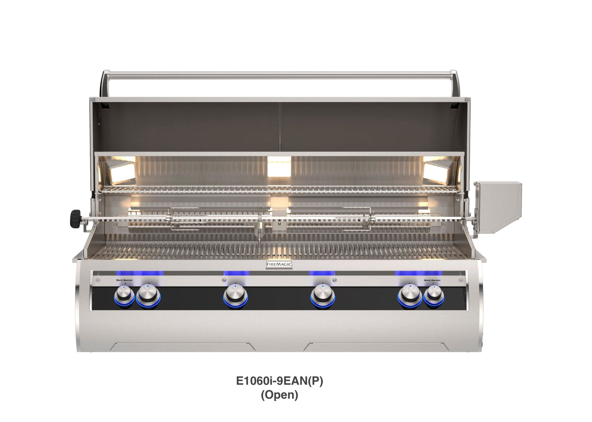 Firemagic Grills Fire Magic Echelon Diamond E1060i Built-In Grill with Rotisserie and Analog Thermometer / E1060i-9EAN(P), E1060i-9LAN(P), E1060i-9EAN(P)-W, E1060i-9LAN(P)-W