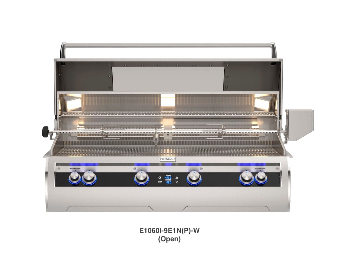 Firemagic Grills Fire Magic Echelon Diamond E1060i Built-In Grill with Rotisserie and Digital Thermometer / E1060i-9E1N(P), E1060i-9L1N(P), E1060i-9E1N(P)-W, E1060i-9L1N(P)-W