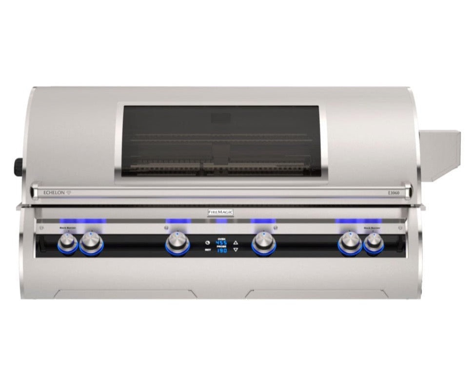 Firemagic Grills Fire Magic Echelon Diamond E1060i Built-In Grill with Rotisserie and Digital Thermometer / E1060i-9E1N(P), E1060i-9L1N(P), E1060i-9E1N(P)-W, E1060i-9L1N(P)-W