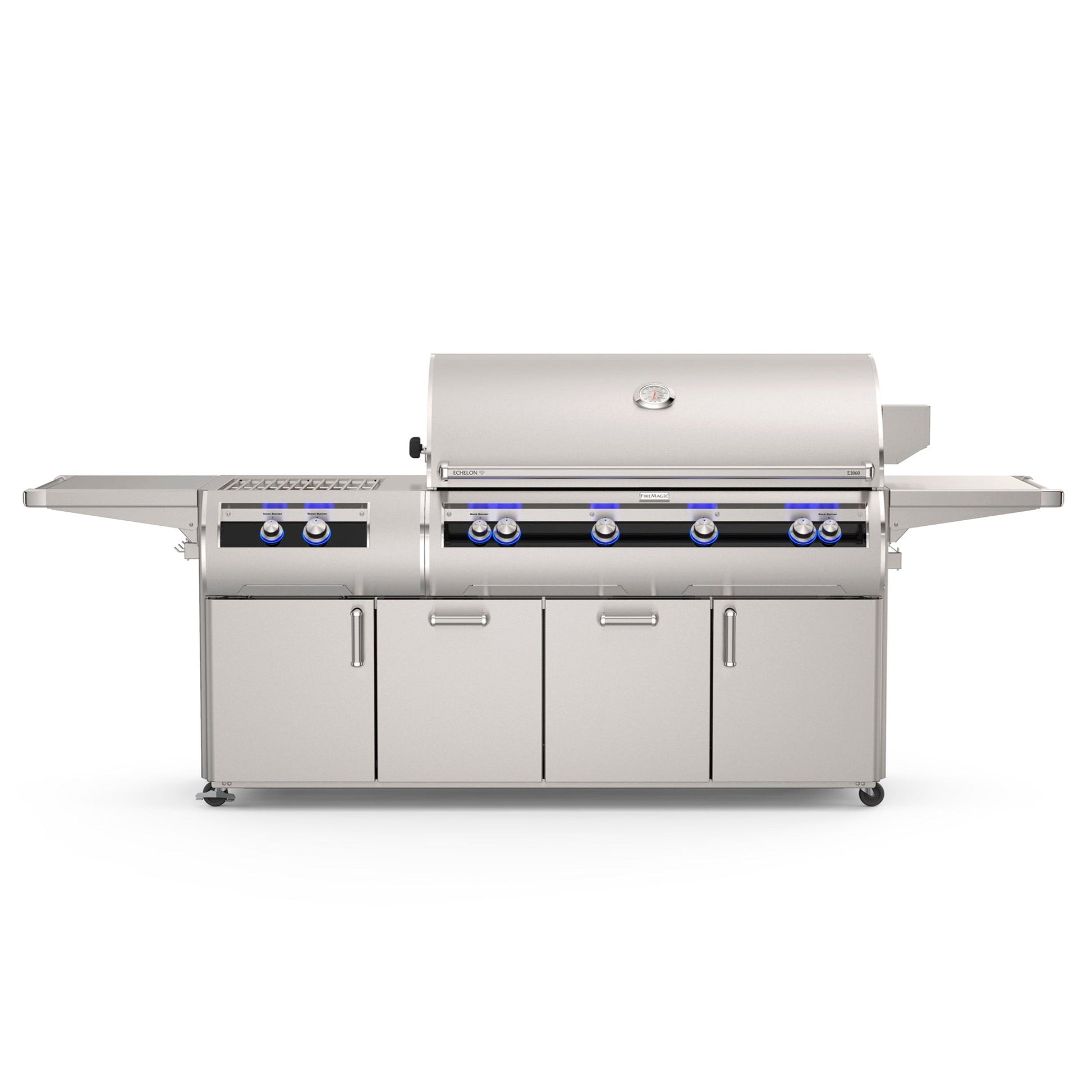 Firemagic Grills Fire Magic Echelon Diamond E1060s Portable Grill with Rotisserie, Analog Thermometer and Power Burner / E1060s-9EAN(P)-51, E1060s-9LAN(P)-51, E1060s-9EAN(P)-51-W, E1060s-9LAN(P)-51-W