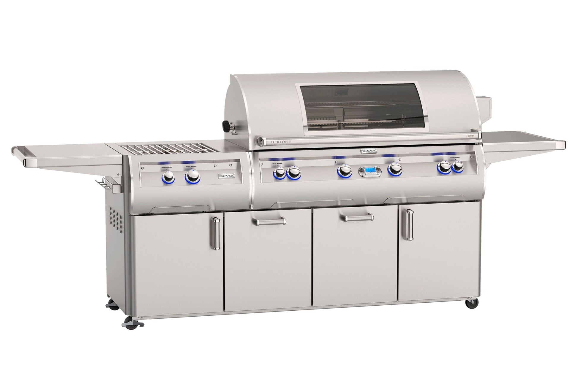 Firemagic Grills Fire Magic Echelon Diamond E1060s Portable Grill with Rotisserie, Digital Thermometer and Power Burner / E1060s-9E1N(P)-51, E1060s-9L1N(P)-51, E1060s-9E1N(P)-51-W, E1060s-9L1N(P)-51-W