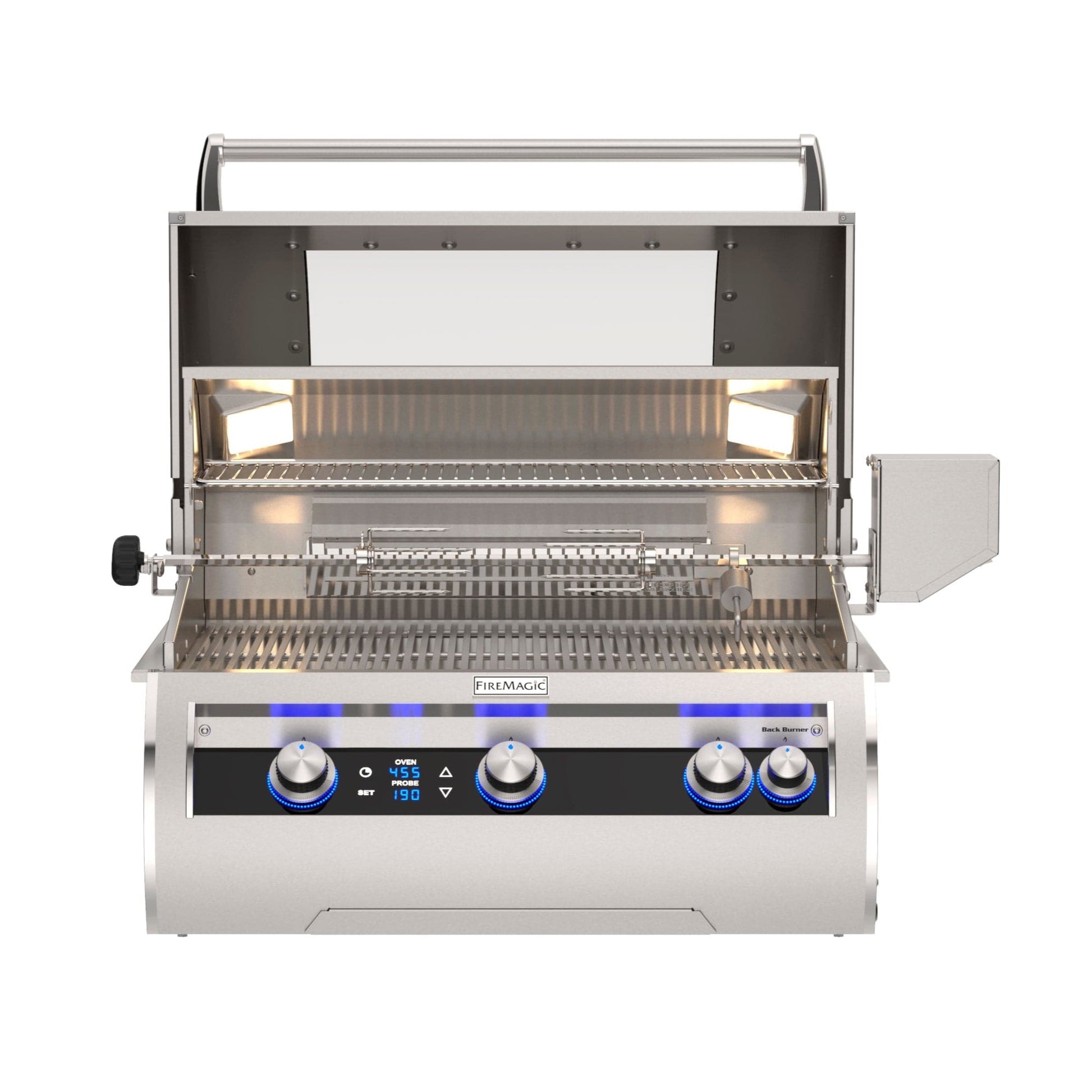 Firemagic Grills Fire Magic Echelon Diamond E660i Built-In Grill with Rotisserie and Digital Thermometer / E660i-9E1N(P), E660i-9L1N(P), E660i-9E1N(P)-W, E660i-9L1N(P)-W