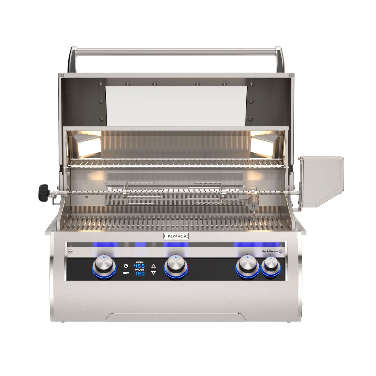 Firemagic Grills Fire Magic Echelon Diamond E660i Built-In Grill with Rotisserie and Digital Thermometer / E660i-9E1N(P), E660i-9L1N(P), E660i-9E1N(P)-W, E660i-9L1N(P)-W