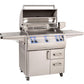 Firemagic Grills Fire Magic Echelon Diamond E660s Portable Grill with Rotisserie, Analog Thermometer and Flush Mounted Single Side Burner / E660s-9EAN(P)-62, E660s-9LAN(P)-62, E660s-9EAN(P)-62-W, E660s-9LAN(P)-62-W