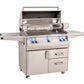 Firemagic Grills Fire Magic Echelon Diamond E790s Portable Grill with Rotisserie, Analog Thermometer and Flush Mounted Single Side Burner / E790s-9EAN(P)-62, E790s-9LAN(P)-62, E790s-9EAN(P)-62-W, E790s-9LAN(P)-62-W